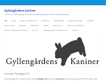 Tablet Screenshot of gyllengarden.se